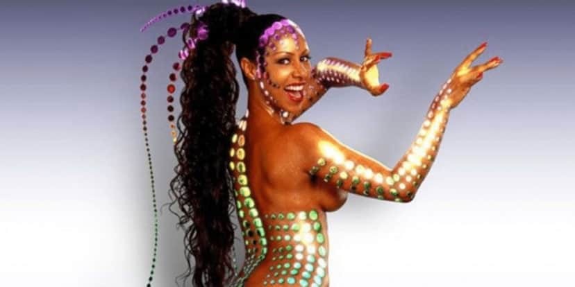 Valéria Valenssa foi a que consolidou o nome Globeleza no carnaval (Reprodução: Globo) Valéria Valenssa foi a que consolidou o nome Globeleza no carnaval (Reprodução: Globo)