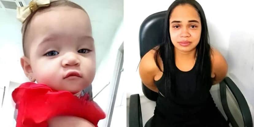 Mãe é presa após confessar assassinato (Reprodução/Record)