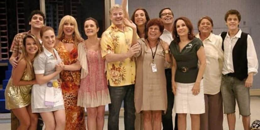 Elenco de Toma Lá, Da Cá (Reprodução/UOL) Elenco de Toma Lá, Da Cá (Reprodução/UOL)