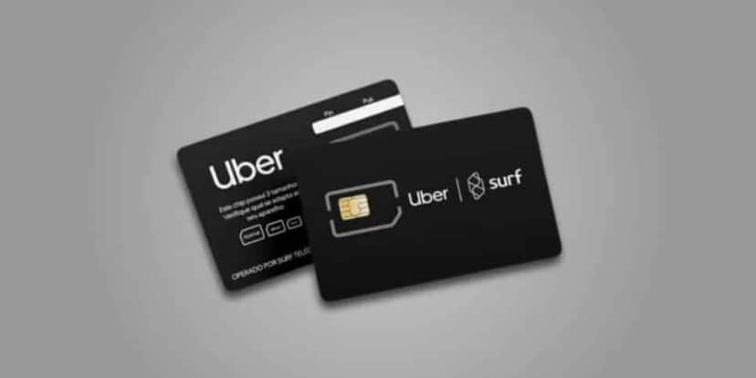 Cartão do Uber Chip (Reprodução/TeleSíntese) Cartão do Uber Chip (Reprodução/TeleSíntese)