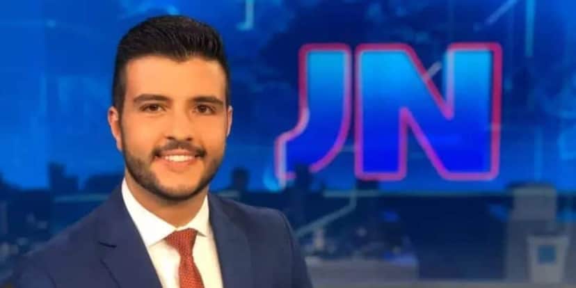 Matheus Ribeiro no Jornal Nacional (Foto: Reprodução / Globo) Matheus Ribeiro no Jornal Nacional (Foto: Reprodução / Globo)