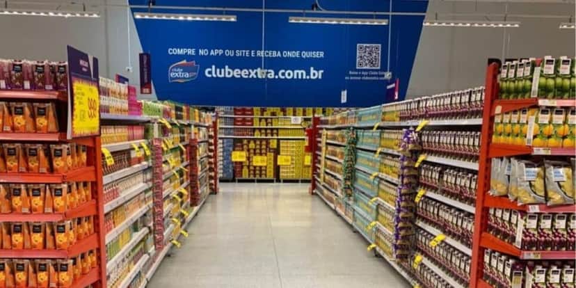 Mercado Extra (Foto: Reprodução / SuperHiper Abras) Mercado Extra (Foto: Reprodução / SuperHiper Abras)