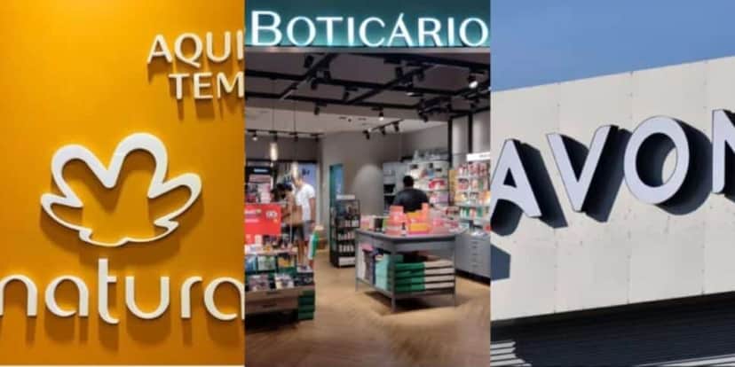 Natura, Boticário e Avon (Foto: Reprodução / Divulgação) Natura, Boticário e Avon (Foto: Reprodução / Divulgação)