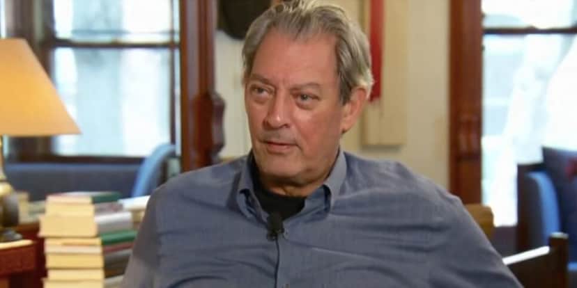 Paul Auster (Foto: Reprodução / Globo) Paul Auster (Foto: Reprodução / Globo)