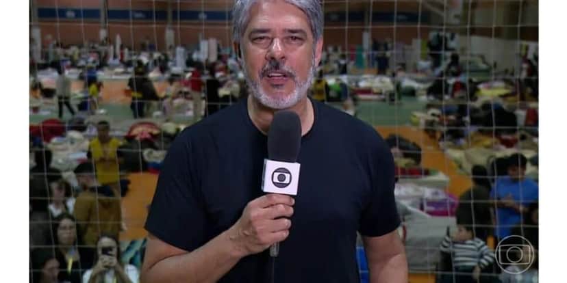 William Bonner na PUC (Foto: Reprodução / Globo) William Bonner na PUC (Foto: Reprodução / Globo)