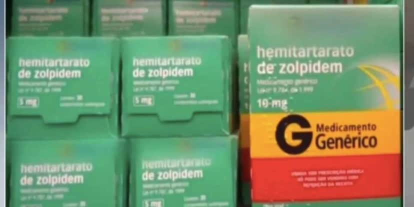 Remédio Zolpidem (Foto: Reprodução / Globo) Remédio Zolpidem (Foto: Reprodução / Globo)
