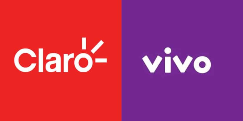 Claro e Vivo são duas das principais operadoras telefônicas - Foto: Internet Claro e Vivo são duas das principais operadoras telefônicas - Foto: Internet