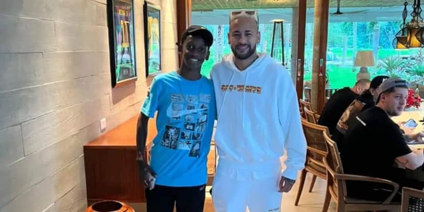 Gabriel Mec e Neymar Jr - (Foto: Reprodução / Internet) Gabriel Mec e Neymar Jr - (Foto: Reprodução / Internet)