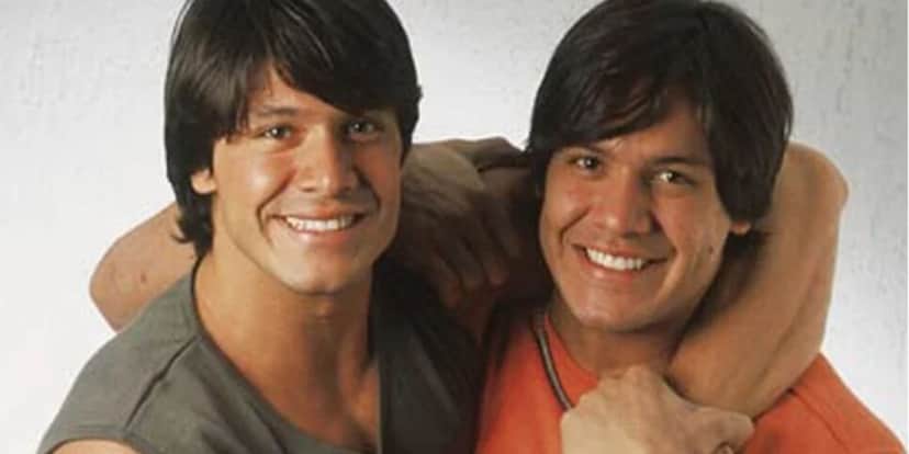 Flávio e Gustavo fizeram grande sucesso nos anos 90 (Reprodução: SBT) Flávio e Gustavo fizeram grande sucesso nos anos 90 (Reprodução: SBT)