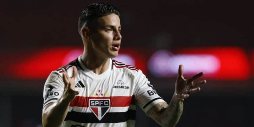 São Paulo antecipa saída de James Rodríguez pra vestir a 10 na gringa - Foto: Internet São Paulo antecipa saída de James Rodríguez pra vestir a 10 na gringa - Foto: Internet