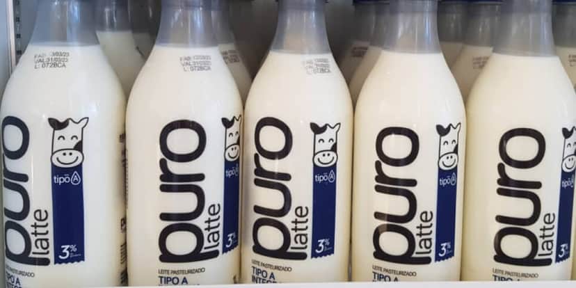 Marca de leite Purolatte (Foto: Divulgação) Marca de leite Purolatte (Foto: Divulgação)