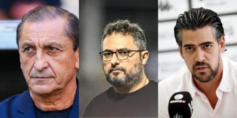 Ramón Díaz, Alexandre Mattos e Paulo Bracks foram demitidos do Vasco - (Foto: Reprodução / Internet) Ramón Díaz, Alexandre Mattos e Paulo Bracks foram demitidos do Vasco - (Foto: Reprodução / Internet)