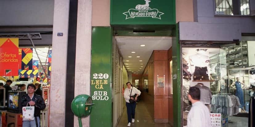 Botica Ao Veado d'Ouro (Foto: Reprodução - JF Diário) Botica Ao Veado d'Ouro (Foto: Reprodução - JF Diário)