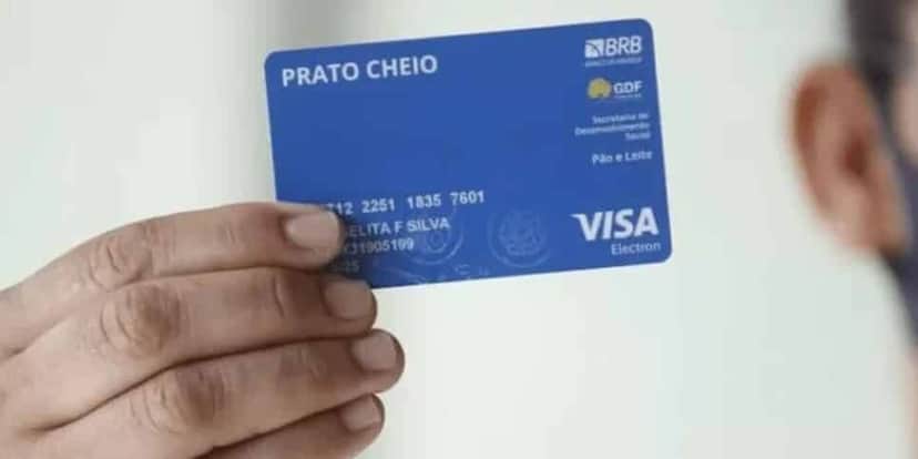 Cartão Prato Cheio (Foto: Reprodução - G1) Cartão Prato Cheio (Foto: Reprodução - G1)