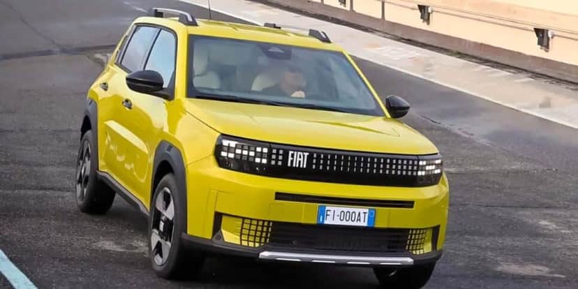 Fiat Grande Panda - Foto: Internet Fiat Grande Panda - Foto: Internet