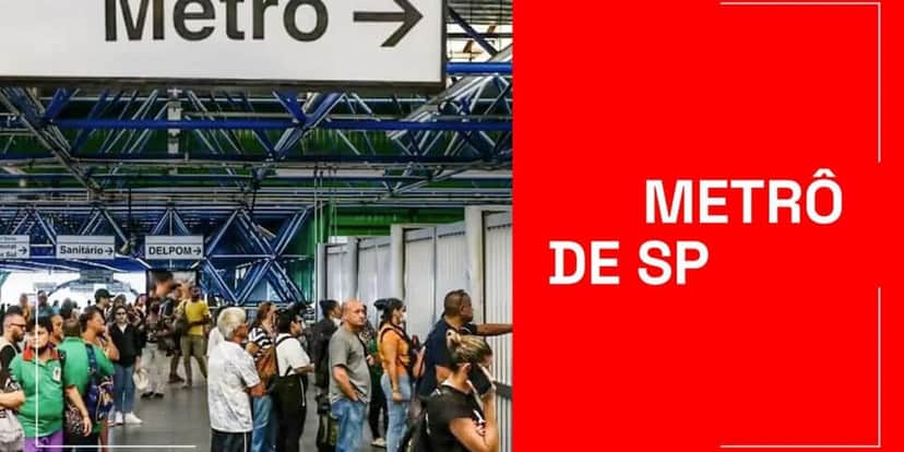 Metrô de São Paulo (Foto: Reprodução - Exame)