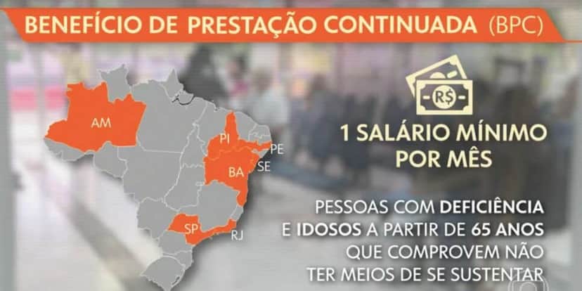 Pagamento do BPC (Foto: Reprodução / Globo) Pagamento do BPC (Foto: Reprodução / Globo)