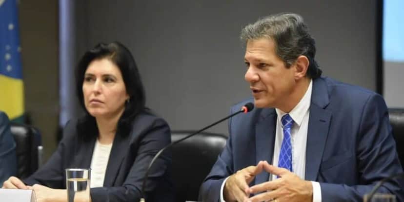 Simone Tebet e Fernando Haddad (Foto: Reprodução / Ton Molina/Agência O Globo) Simone Tebet e Fernando Haddad (Foto: Reprodução / Ton Molina/Agência O Globo)
