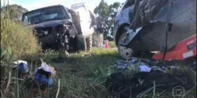Acidente ocasiona 4 mortes (Reprodução/Globo) Acidente ocasiona 4 mortes (Reprodução/Globo)