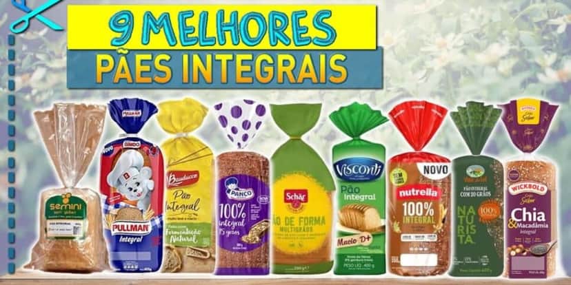 Marcas de pães integrais (Reprodução/CupomMestre) Marcas de pães integrais (Reprodução/CupomMestre)