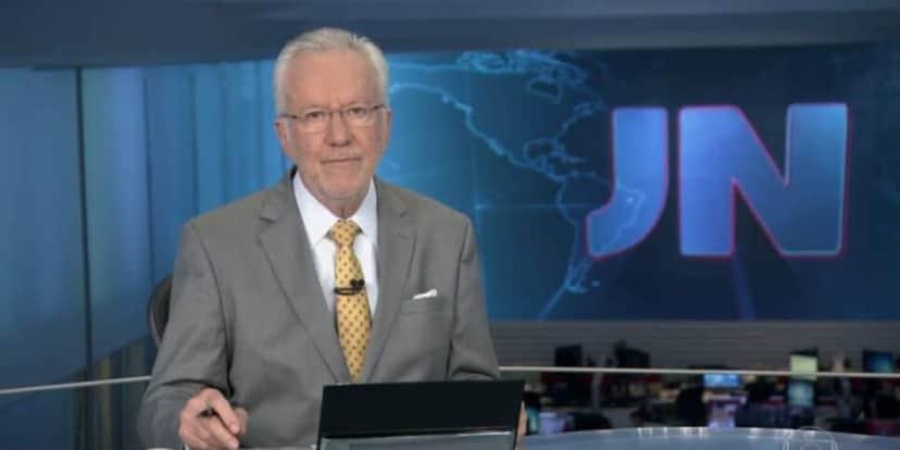 O jornalista brilhou nas telas da Globo por 30 anos (Reprodução: Globo) O jornalista brilhou nas telas da Globo por 30 anos (Reprodução: Globo)