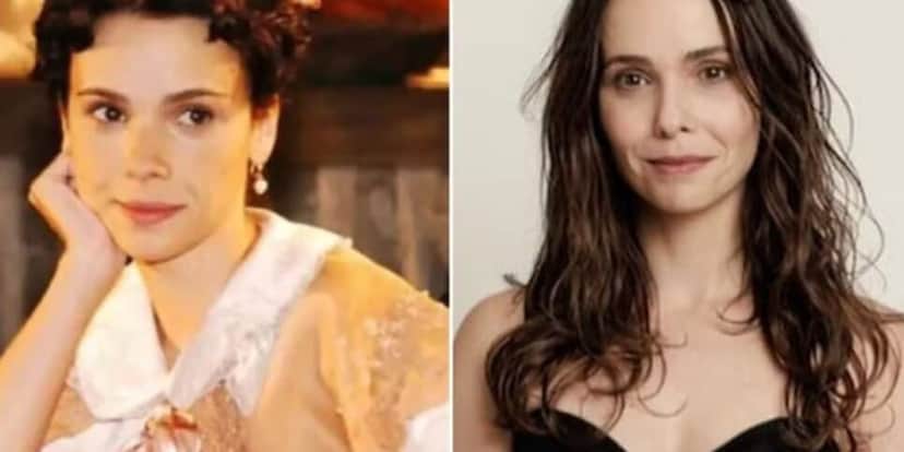 Antes e depois de Deborá Falabella em Sinhá Moça (Foto: Reprodução/ Internet) Antes e depois de Deborá Falabella em Sinhá Moça (Foto: Reprodução/ Internet)