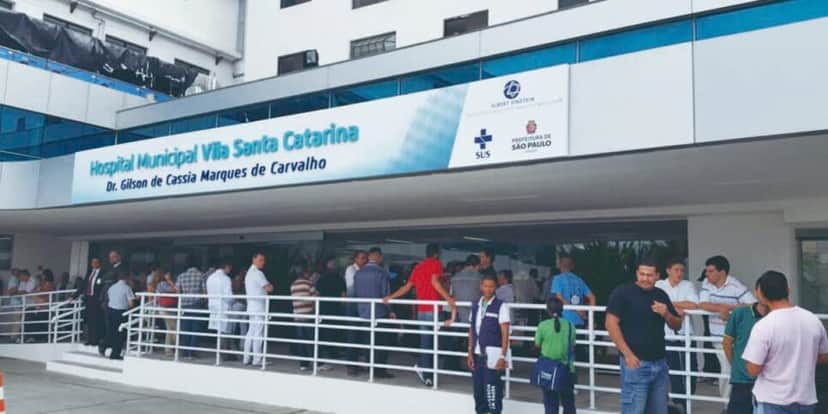 Hospital Santa Marina agora se chama Hospital Municipal Vila Santa Catarina – Dr. Gilson de C. Marques de Carvalho (Foto: Divulgação) Hospital Santa Marina agora se chama Hospital Municipal Vila Santa Catarina – Dr. Gilson de C. Marques de Carvalho (Foto: Divulgação)