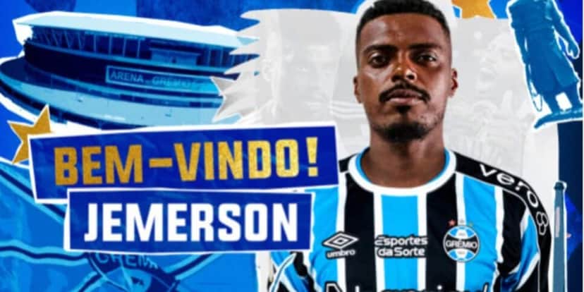 Jemerson chegará ao Grêmio em julho - (Foto: Reprodução / Internet) Jemerson chegará ao Grêmio em julho - (Foto: Reprodução / Internet)