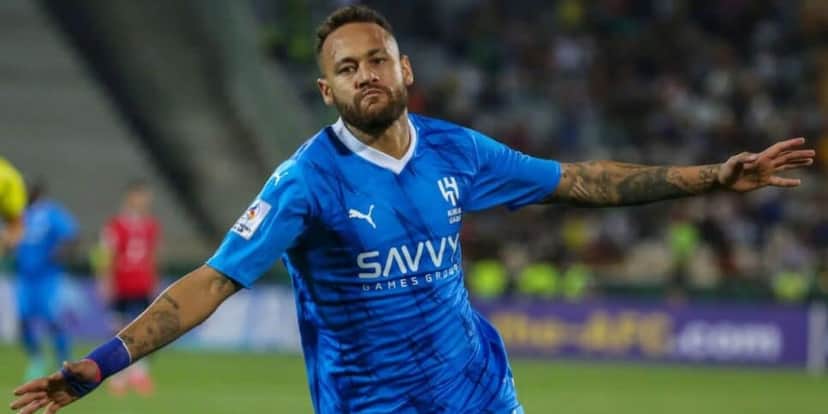 Neymar tem mais 1 ano de contrato com o Al Hilal (Reprodução: tta KENARE/AFP) Neymar tem mais 1 ano de contrato com o Al Hilal (Reprodução: tta KENARE/AFP)