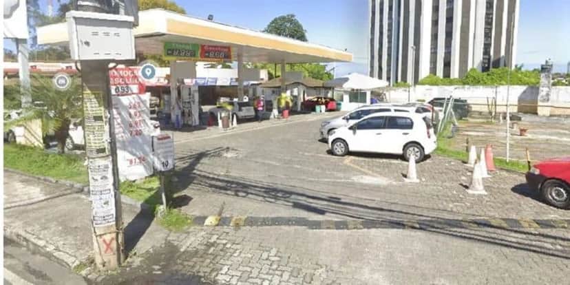 Posto de gasolina (Foto: Reprodução / Google Maps) Posto de gasolina (Foto: Reprodução / Google Maps)
