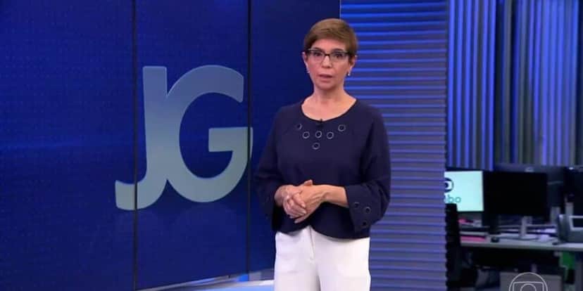 Renata Lo Prete comanda o Jornal da Globo (Reprodução: Globo) Renata Lo Prete comanda o Jornal da Globo (Reprodução: Globo)
