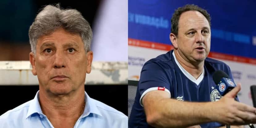 Renato Gaúcho e Rogério Ceni (Foto: Divulgação) Renato Gaúcho e Rogério Ceni (Foto: Divulgação)