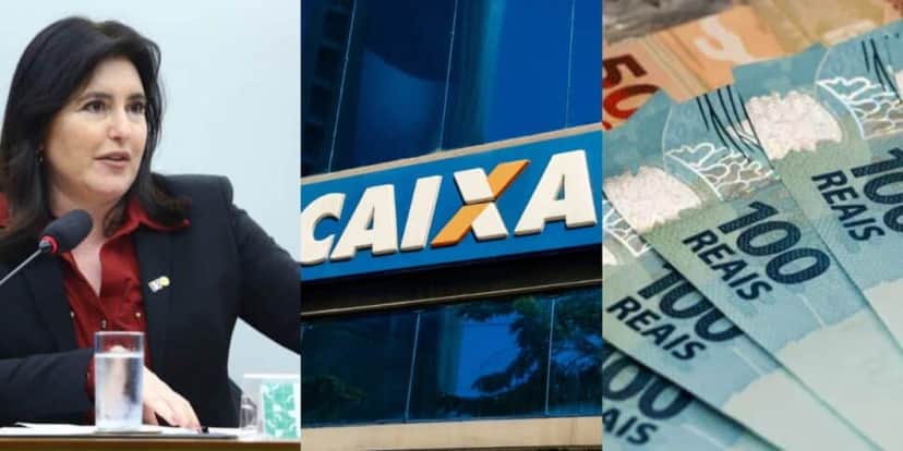 Tebet faz anúncio urgente de nova lei da poupança atingindo a Caixa - Foto: Montagem Tebet faz anúncio urgente de nova lei da poupança atingindo a Caixa - Foto: Montagem