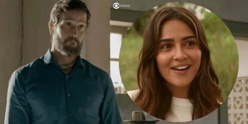 Egídio e Sandra em Renascer (Foto: Reprodução / Globo / Montagem TV Foco) Egídio e Sandra em Renascer (Foto: Reprodução / Globo / Montagem TV Foco)