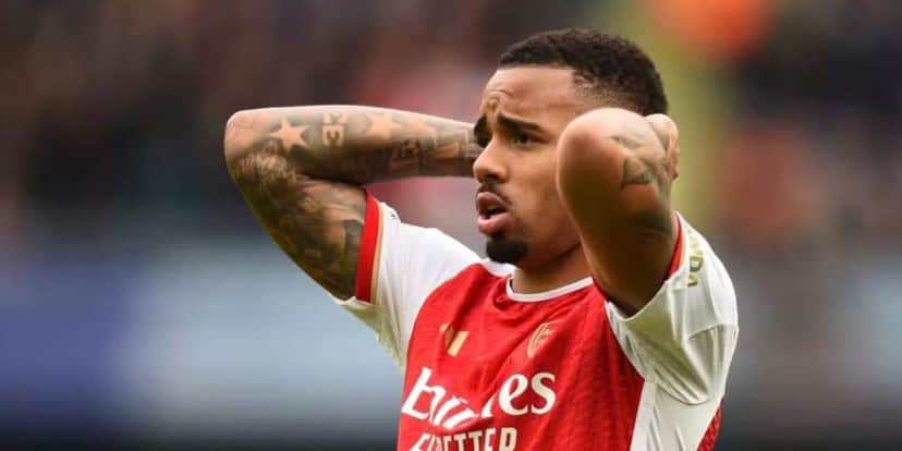 Gabriel Jesus volta a ser observado pelo Palmeiras (Reprodução: Peter Powell/EFE) Gabriel Jesus volta a ser observado pelo Palmeiras (Reprodução: Peter Powell/EFE)