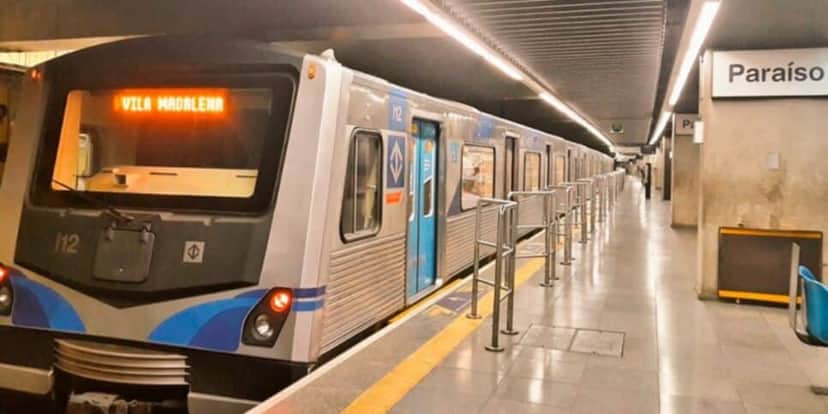 Metrô de SP - Foto: Internet Metrô de SP - Foto: Internet