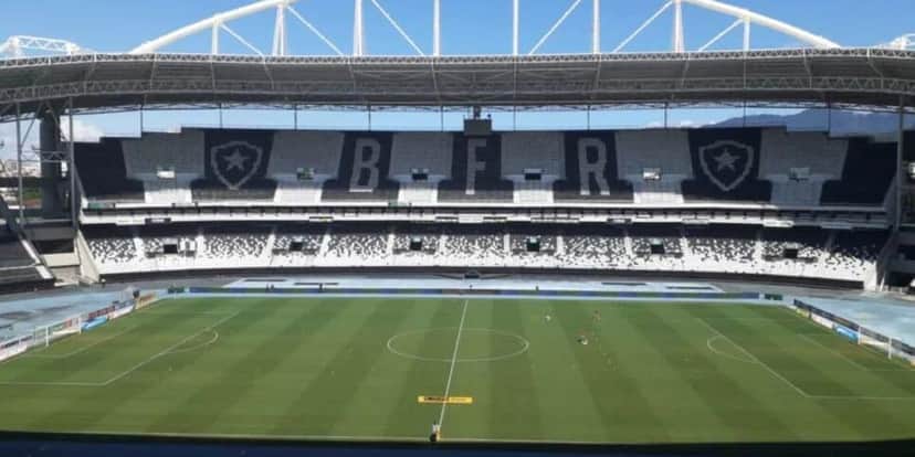 Nilton Santos é o estádio e a casa do Botafogo (Reprodução: Thiago Lima) Nilton Santos é o estádio e a casa do Botafogo (Reprodução: Thiago Lima)