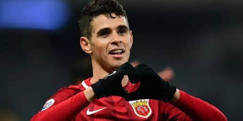O jogador de futebol, Oscar segue no Shangai Port até que o governo toma decisão final (Reprodução: AFP) O jogador de futebol, Oscar segue no Shangai Port até que o governo toma decisão final (Reprodução: AFP)