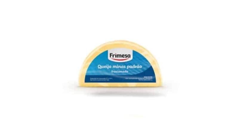 Queijo Minas da marca Frimesa (Foto: Internet) Queijo Minas da marca Frimesa (Foto: Internet)