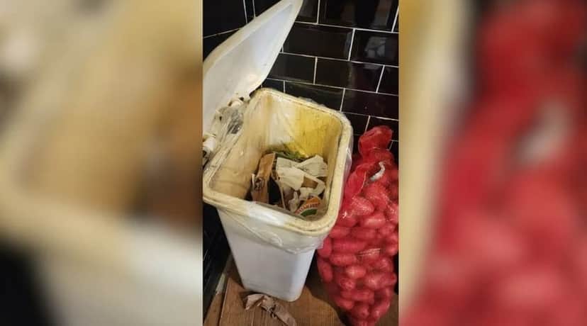 Alimentos armazenados de forma imprópria em restaurante na zona norte do Rio de Janeiro (Foto: Reprodução / CNN Brasil) Alimentos armazenados de forma imprópria em restaurante na zona norte do Rio de Janeiro (Foto: Reprodução / CNN Brasil)