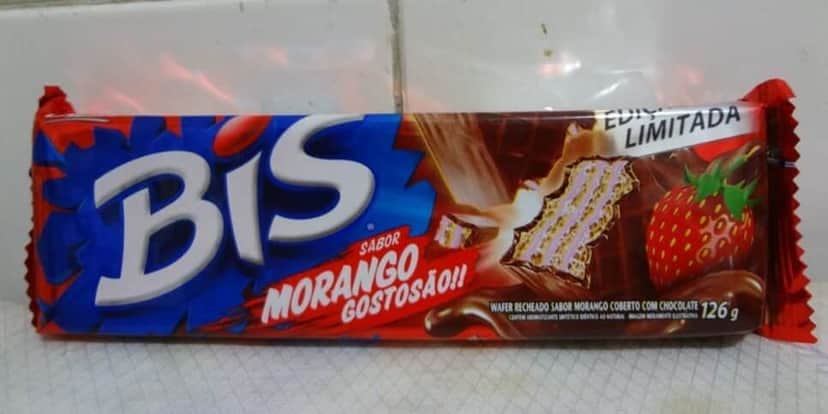 Bis de morango (Reprodução/Internet) Bis de morango (Reprodução/Internet)