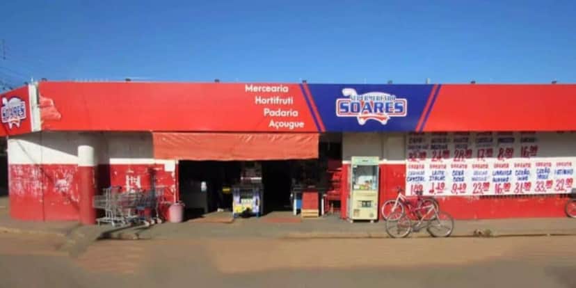 Unidade do Supermercado Soares (Reprodução – Google) Unidade do Supermercado Soares (Reprodução – Google)