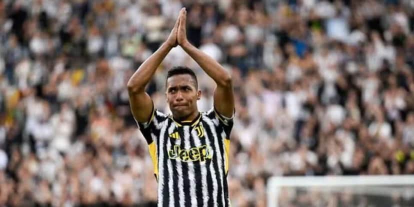 O jogador chorou ao se despedir da Juventus (Reprodução: Juventus/Divulgação) O jogador chorou ao se despedir da Juventus (Reprodução: Juventus/Divulgação)