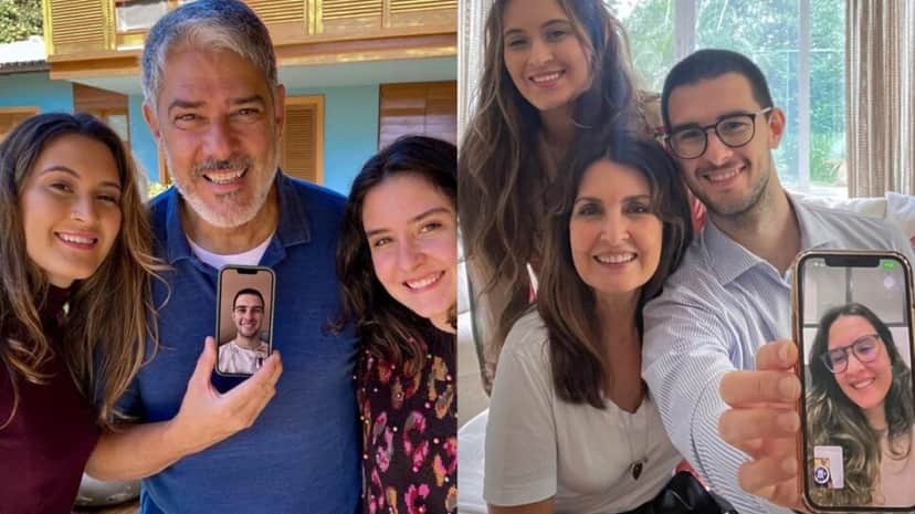 William Bonner e Fátima Bernardes tiveram trigêmeos (Fotos: Reprodução/ Instagram/ Montagem TV Foco) William Bonner e Fátima Bernardes tiveram trigêmeos (Fotos: Reprodução/ Instagram/ Montagem TV Foco)