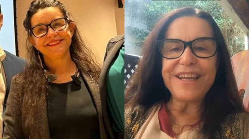 A atriz nas suas redes sociais, ao 67 anos e 17 deles fora da Globo (Fotos: Reprodução/ Instagram/ Montagem TV Foco) A atriz nas suas redes sociais, ao 67 anos e 17 deles fora da Globo (Fotos: Reprodução/ Instagram/ Montagem TV Foco)