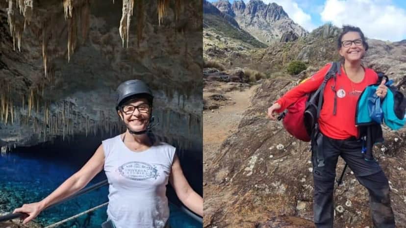 Lucélia Santos curte fazer viagens radicais e não esconde isso do público (Fotos: Reprodução/ Instagram/ Montagem TV Foco) Lucélia Santos curte fazer viagens radicais e não esconde isso do público (Fotos: Reprodução/ Instagram/ Montagem TV Foco)