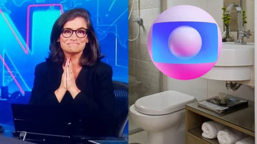 Apresentadora do JN e revelação do que faz no banheiro da redação (Foto: Reprodução/ TV Globo/ Freepik/ Montagem TV Foco) Apresentadora do JN e revelação do que faz no banheiro da redação (Foto: Reprodução/ TV Globo/ Freepik/ Montagem TV Foco)