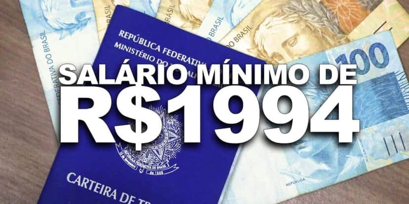 Salário mínimo de R$1994 (Foto: Reprodução, Montagem - TV Foco) Salário mínimo de R$1994 (Foto: Reprodução, Montagem - TV Foco)
