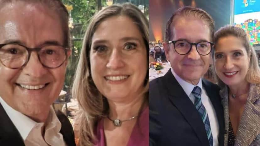 O ex-Globo com sua companheira durante casamento (Fotos: Reprodução/ Instagram/ Montagem TV Foco) O ex-Globo com sua companheira durante casamento (Fotos: Reprodução/ Instagram/ Montagem TV Foco)