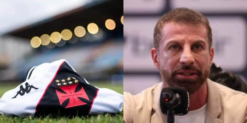 Venda da SAF do Vasco a novo gigante tem virada cravada por Pedrinho - (Foto: Montagem / TV FOCO) Venda da SAF do Vasco a novo gigante tem virada cravada por Pedrinho - (Foto: Montagem / TV FOCO)